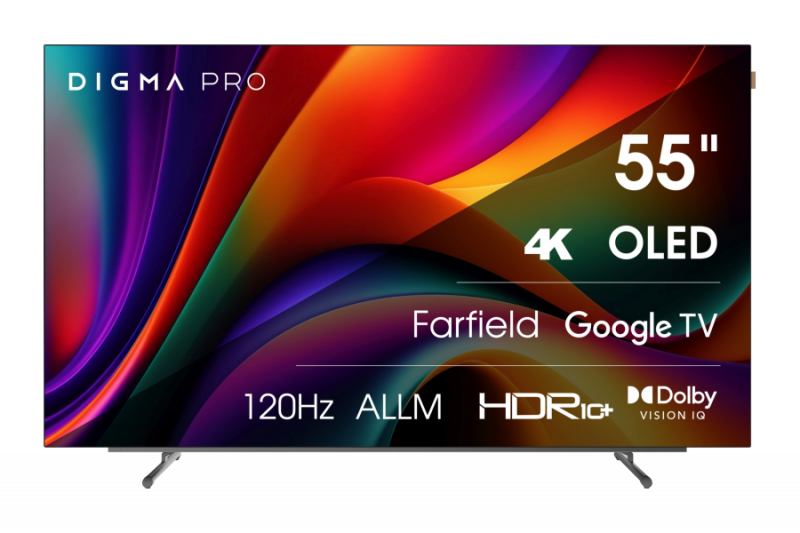 Первые телевизоры DIGMA PRO с технологией OLED